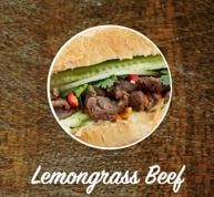 Lemongrass Beef Bread Roll